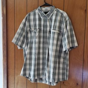Redhead mens button down